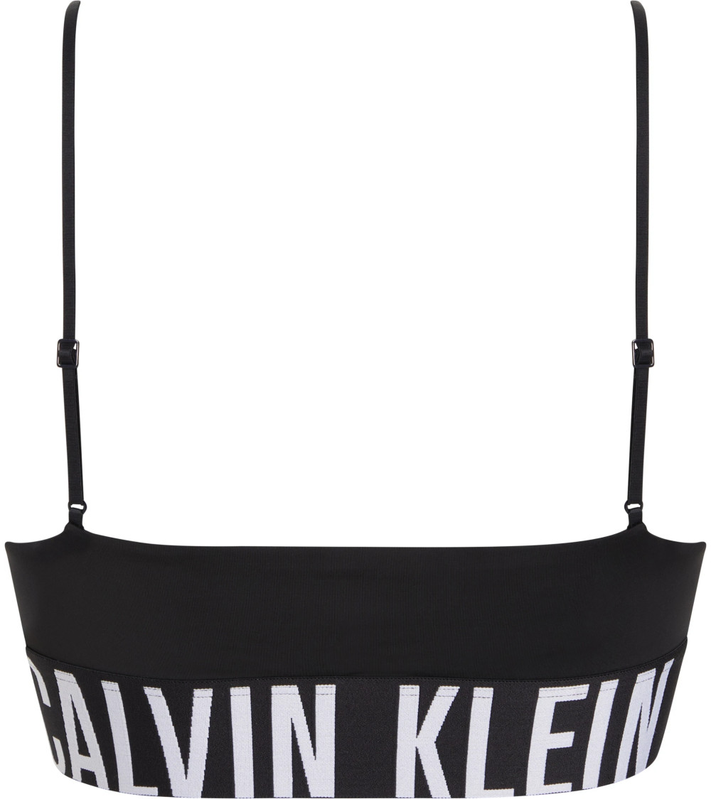 Calvin Klein Bralette bianca con logo. Acquista ora.