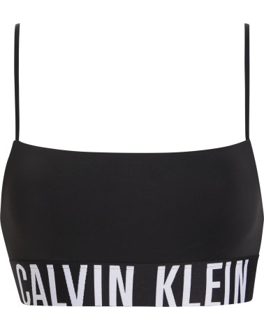 Calvin Klein Bralette bianca con logo. Acquista ora.