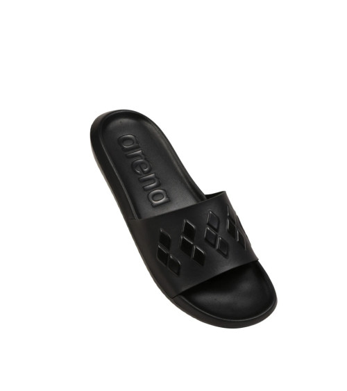 ARENA 004373 CIABATTE, MOCASSINO UOMO, DIAMONDS BLACK BLACK, 38 EU