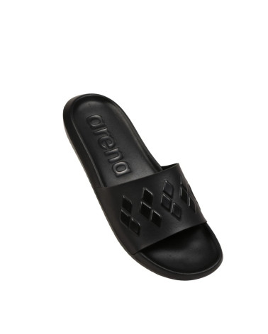 ARENA 004373 CIABATTE, MOCASSINO UOMO, DIAMONDS BLACK BLACK, 38 EU