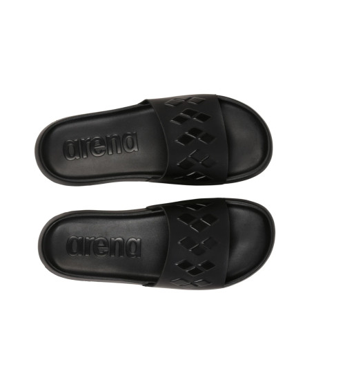 ARENA 004373 CIABATTE, MOCASSINO UOMO, DIAMONDS BLACK BLACK, 38 EU
