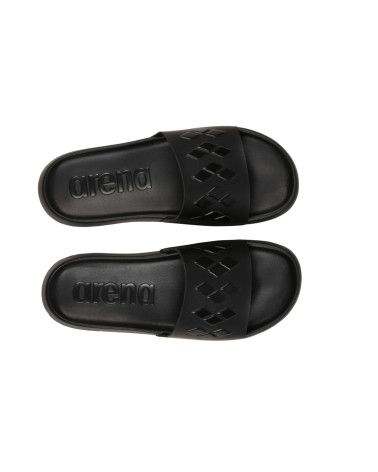 ARENA 004373 CIABATTE, MOCASSINO UOMO, DIAMONDS BLACK BLACK, 38 EU