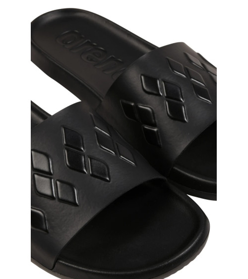 ARENA 004373 CIABATTE, MOCASSINO UOMO, DIAMONDS BLACK BLACK, 38 EU