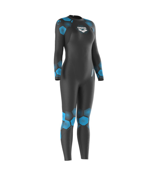 ARENA ARENA POWERSKIN STORM OPEN WATER MUTA PER CORSA, IMMERSIONI, SURF, TRIATHLON, VACANZE, NERA