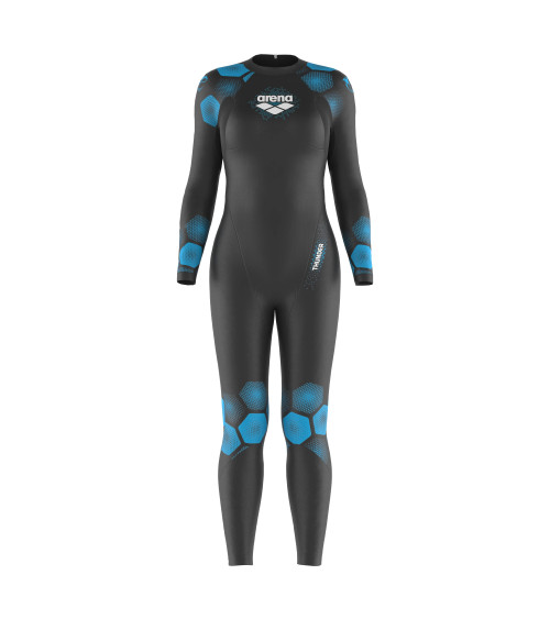 ARENA ARENA POWERSKIN STORM OPEN WATER MUTA PER CORSA, IMMERSIONI, SURF, TRIATHLON, VACANZE, NERA
