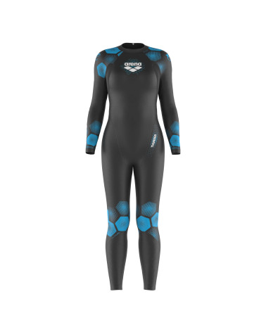 ARENA ARENA POWERSKIN STORM OPEN WATER MUTA PER CORSA, IMMERSIONI, SURF, TRIATHLON, VACANZE, NERA