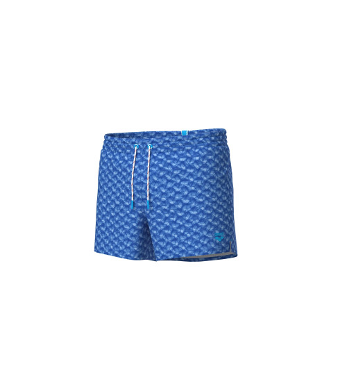 ARENA MEN'S WATER PRINTS BEACH X-SHORT A 710 - BLUE RIVER MUL LARGE