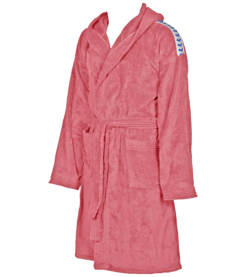 ARENA CORE ACCAPPATOIO PER BIMBI, UNISEX BAMBINI, PALE ROSE/BIANCO, 6-7