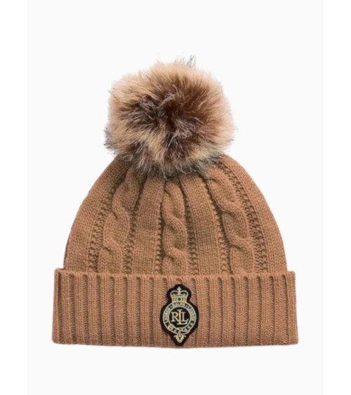 RALPH LAUREN CBL CRST PTC-HAT 002 - CLASSIC CAMEL ONE SIZE