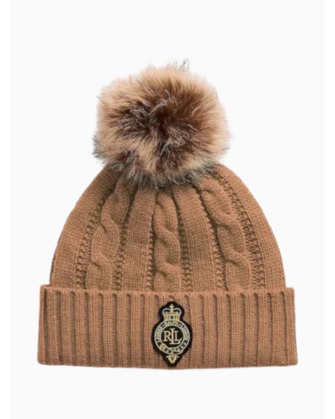 RALPH LAUREN CBL CRST PTC-HAT 002 - CLASSIC CAMEL ONE SIZE