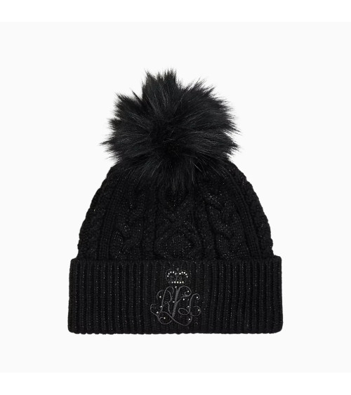 RALPH LAUREN CL HT DCT EM-HAT 001 - BLACK ONE SIZE
