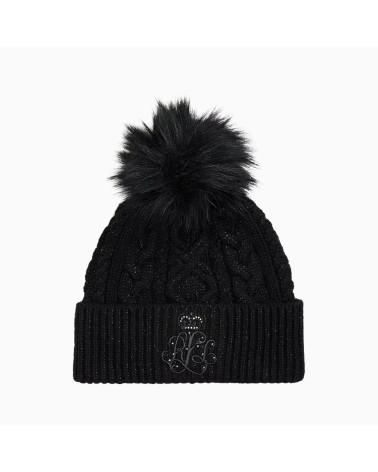 RALPH LAUREN CL HT DCT EM-HAT 001 - BLACK ONE SIZE