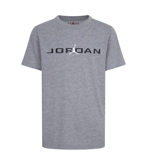 JORDAN MJ STRETCH HBR SS CREW COLOR CARBON HEATHER, TAGLIA 10-12 YEARS