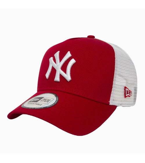 NEW ERA, CAP WITH A VISOR UOMO, ROSSO (RED), 31