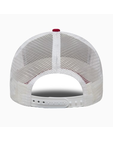 NEW ERA, CAP WITH A VISOR UOMO, ROSSO (RED), 31