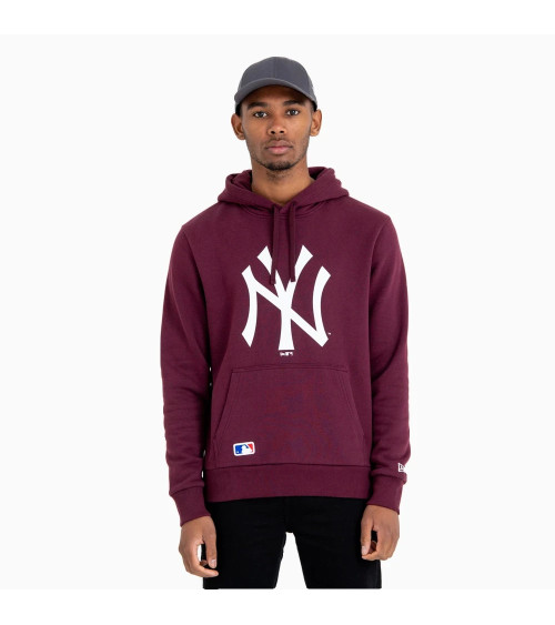 NEW ERA TEAM LOGO HOODY NEYYAN MRN MAGLIA DI TUTA, VIOLA, XS UOMO