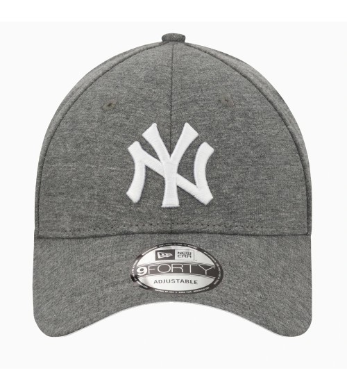 NEW ERA YORK YANKEES MLB JERSEY ESSENTIALS GREY 9FORTY ADJUSTABLE CAP - ONE-SIZE