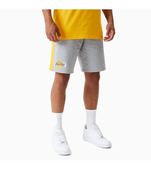 NEW ERA PANTALONE CORTO MODELLO NBA SIDE PANEL SHORT LOSLAKAGD MARCA