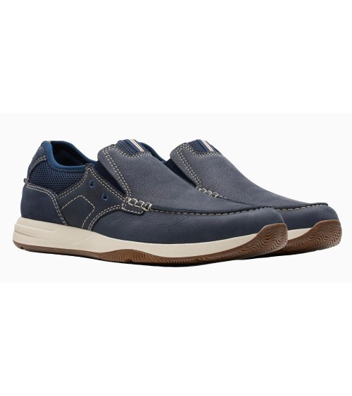 CLARKS SAILVIEWSTEP NAVY NUBUK
