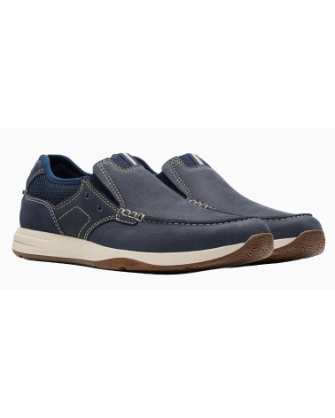 CLARKS SAILVIEWSTEP NAVY NUBUK