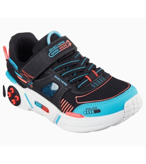 Skechers Gametronix 2.0 Black Multi | Scarpe Ginnastica Bimbo