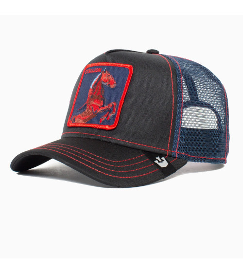 GOORIN BROS., BERRETTO MODELLO TRUCKER, UNISEX, REGOLABILE, COLLEZIONE THE FARM ACID TRIP, TAGLIA UNICA