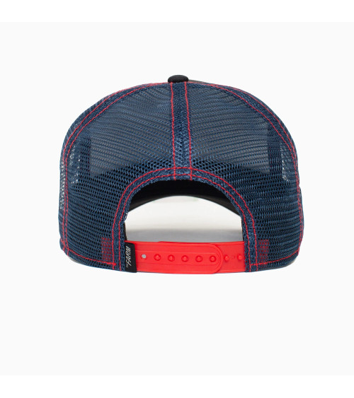 GOORIN BROS., BERRETTO MODELLO TRUCKER, UNISEX, REGOLABILE, COLLEZIONE THE FARM ACID TRIP, TAGLIA UNICA