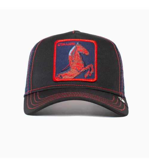 GOORIN BROS., BERRETTO MODELLO TRUCKER, UNISEX, REGOLABILE, COLLEZIONE THE FARM ACID TRIP, TAGLIA UNICA