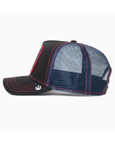 GOORIN BROS., BERRETTO MODELLO TRUCKER, UNISEX, REGOLABILE, COLLEZIONE THE FARM ACID TRIP, TAGLIA UNICA