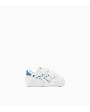 DIADORA GAME P TD, SCARPE DA GINNASTICA, UNISEX - BAMBINI E RAGAZZI, BIANCO BIANCO NERO, 21 EU